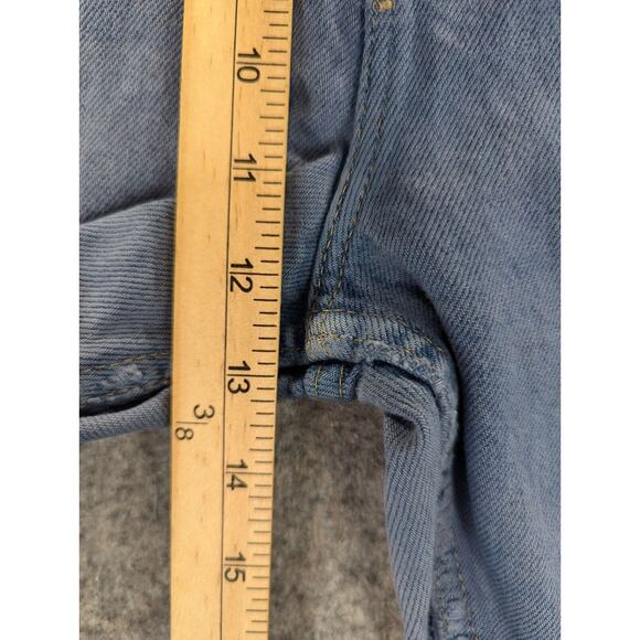 Gitano Jeans 32x 32 Vintage High-Rise Mom Jeans Blue Cotton Denim - Picture 4 of 8